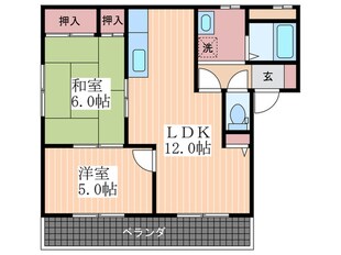 シンフォニーＭ　Ａ棟の物件間取画像